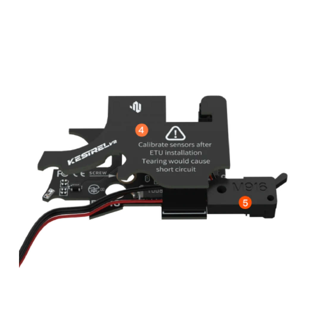 SRC-ES Wireless Electronic Trigger Unit V2 Gearbox Kestrel ETU - V010 (Rear Wired)