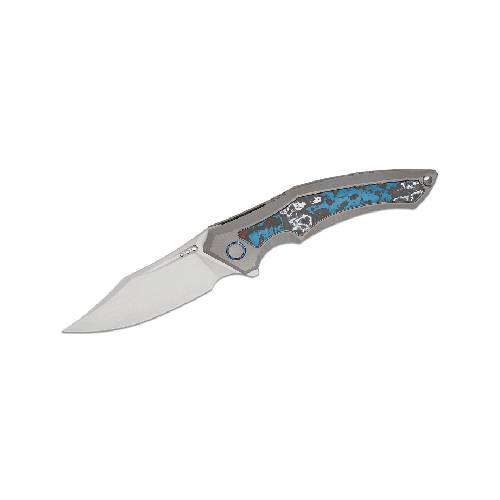 WE Orpheus Gray Titanium Integral Handle with Nebula Fat Carbon - WE23009-4