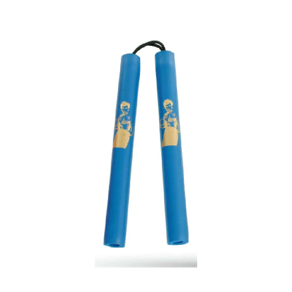 String Foam Chaku w/Bruce Lee Blue 12" - E121LU
