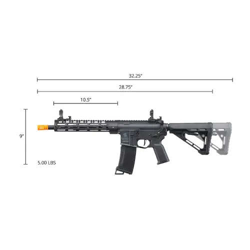 LT-39 GEN3 AEG W/ DELTA STOCK BK, METAL RAIL - LT-39BV-G3