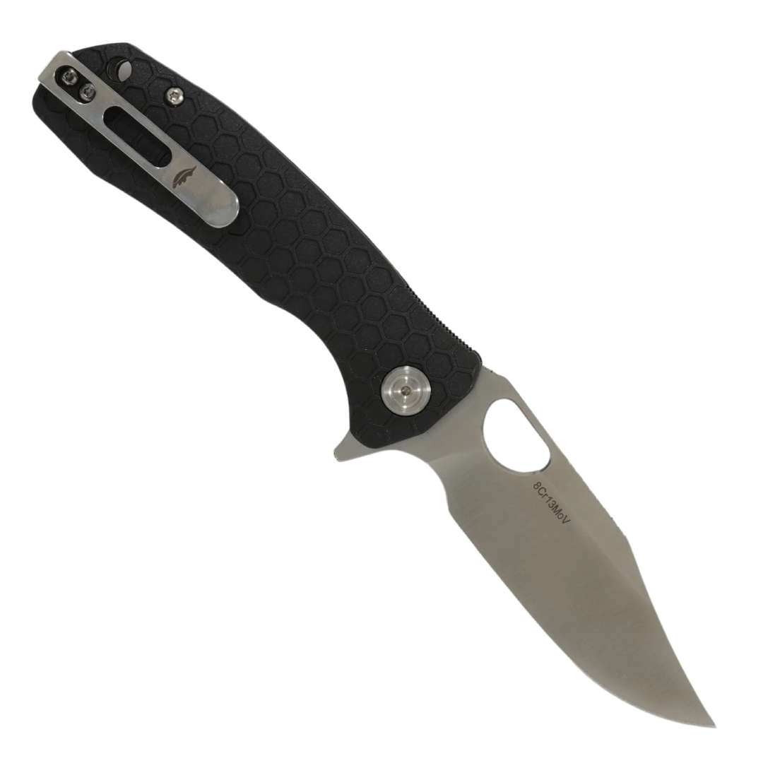 HONEY BADGER CPM-BLK H.BADGER CLIP-POINT L/R MEDIUM - HB4069