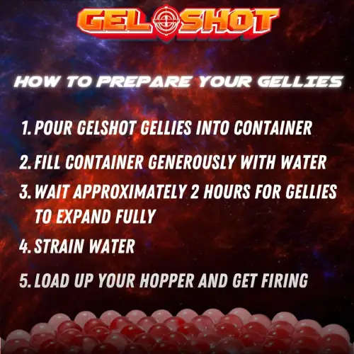 Gel Shot - 10 000 Gellies Refill Pack - Green - GS-1001-GN