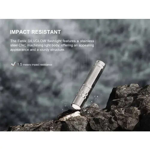 Fenix SilvGlow LED Flashlight (Colorblast)