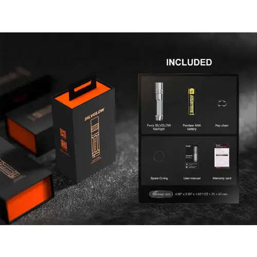 Fenix SilvGlow LED Flashlight (Colorblast)