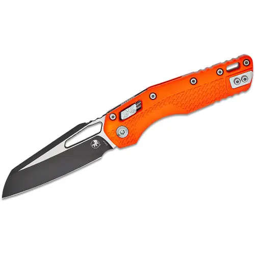 Microtech MSI® S/E Tri-Grip Polymer Orange Standard - 210T-1PMOR
