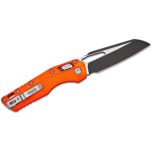 Microtech MSI® S/E Tri-Grip Polymer Orange Standard - 210T-1PMOR