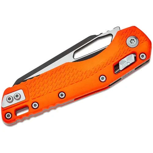 Microtech MSI® S/E Tri-Grip Polymer Orange Standard - 210T-1PMOR