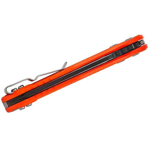Microtech MSI® S/E Tri-Grip Polymer Orange Standard - 210T-1PMOR