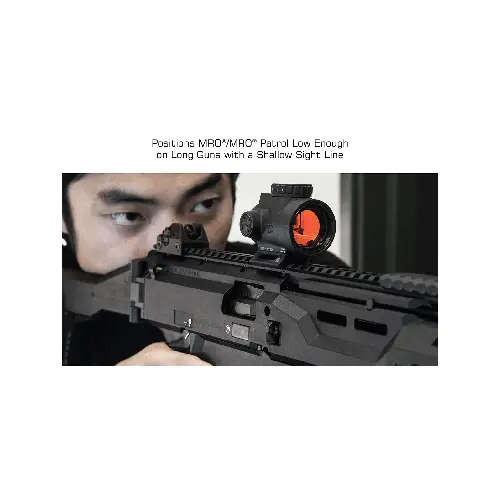 UTG Super Slim Low Profile Picatinny Riser Mount For The MRO - MT-MROXS