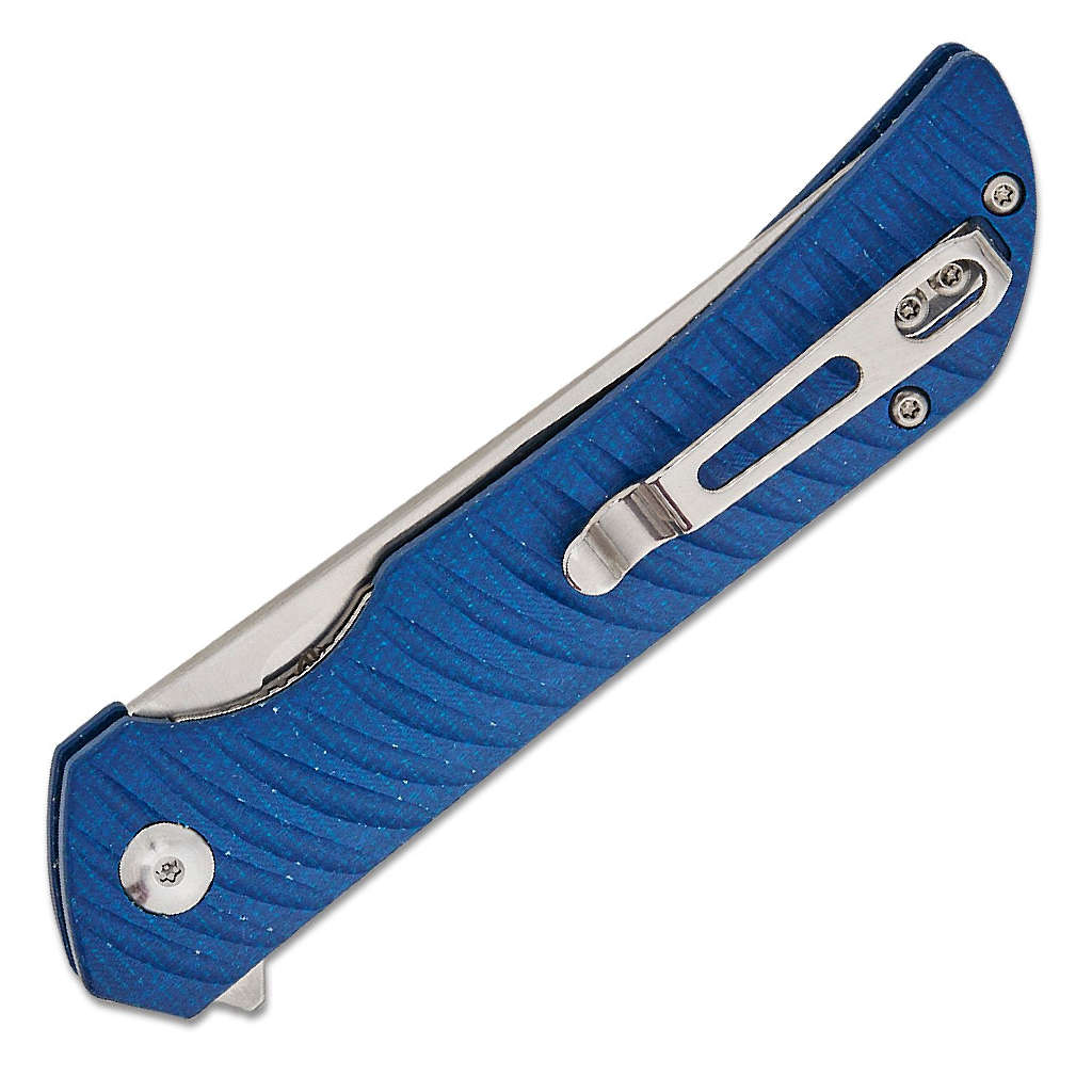 Ruike P122-ME Blue Micarta Handle Folding Knife