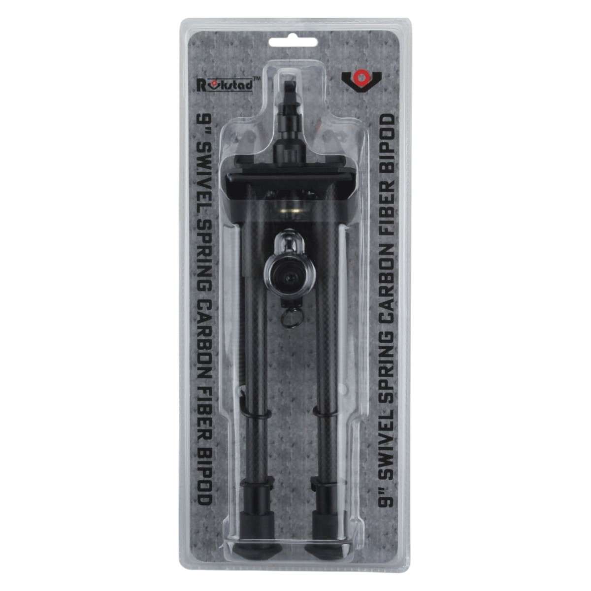 Vector Optics Carbon Fiber 9-13.5 Spring Retractable Bipod - RSCFP-09