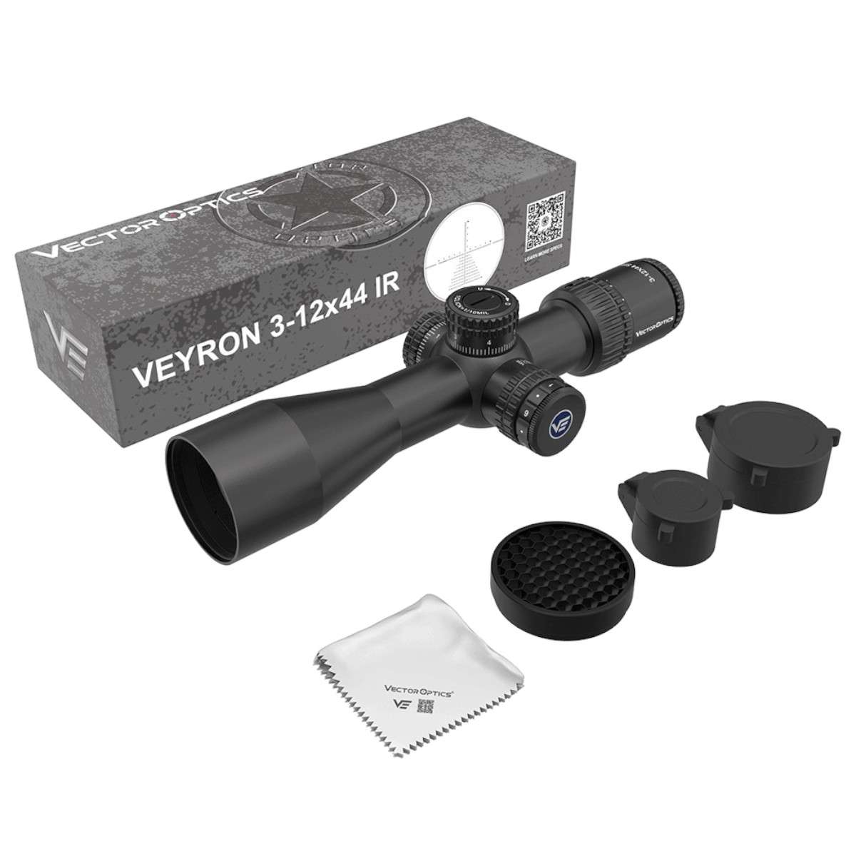 Vector Optics Veyron 3-12X44IR - SCOM-40
