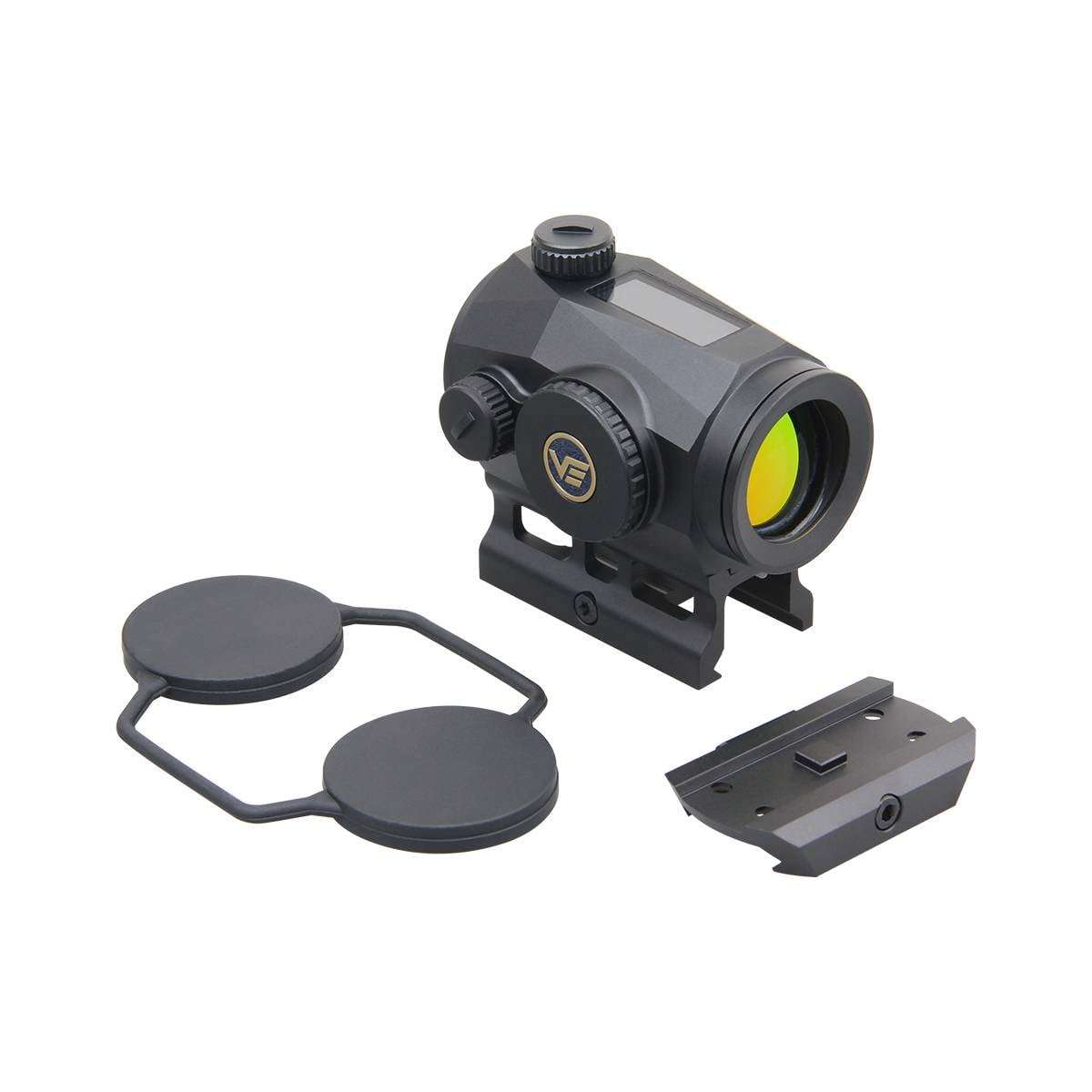 Vector Optics Scrapper 1x25 Solar Power Multi Reticle Red Dot Sight - SCRD-SM46