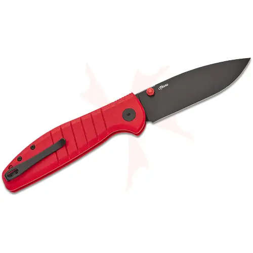 Bestech D2 Black PVD G10 Red Handle - BMK04L