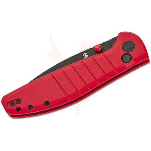 Bestech D2 Black PVD G10 Red Handle - BMK04L
