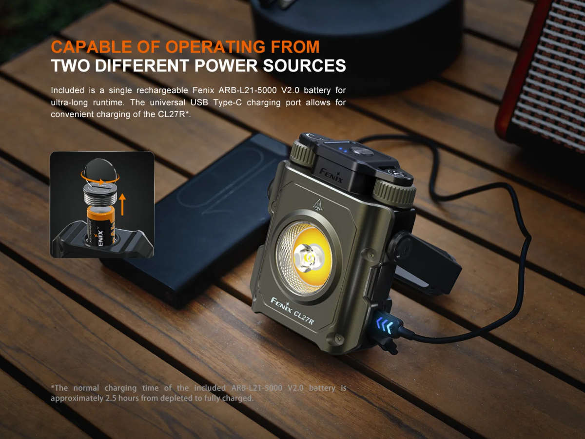 Fenix CL27R Led Camping Lantern (Green)