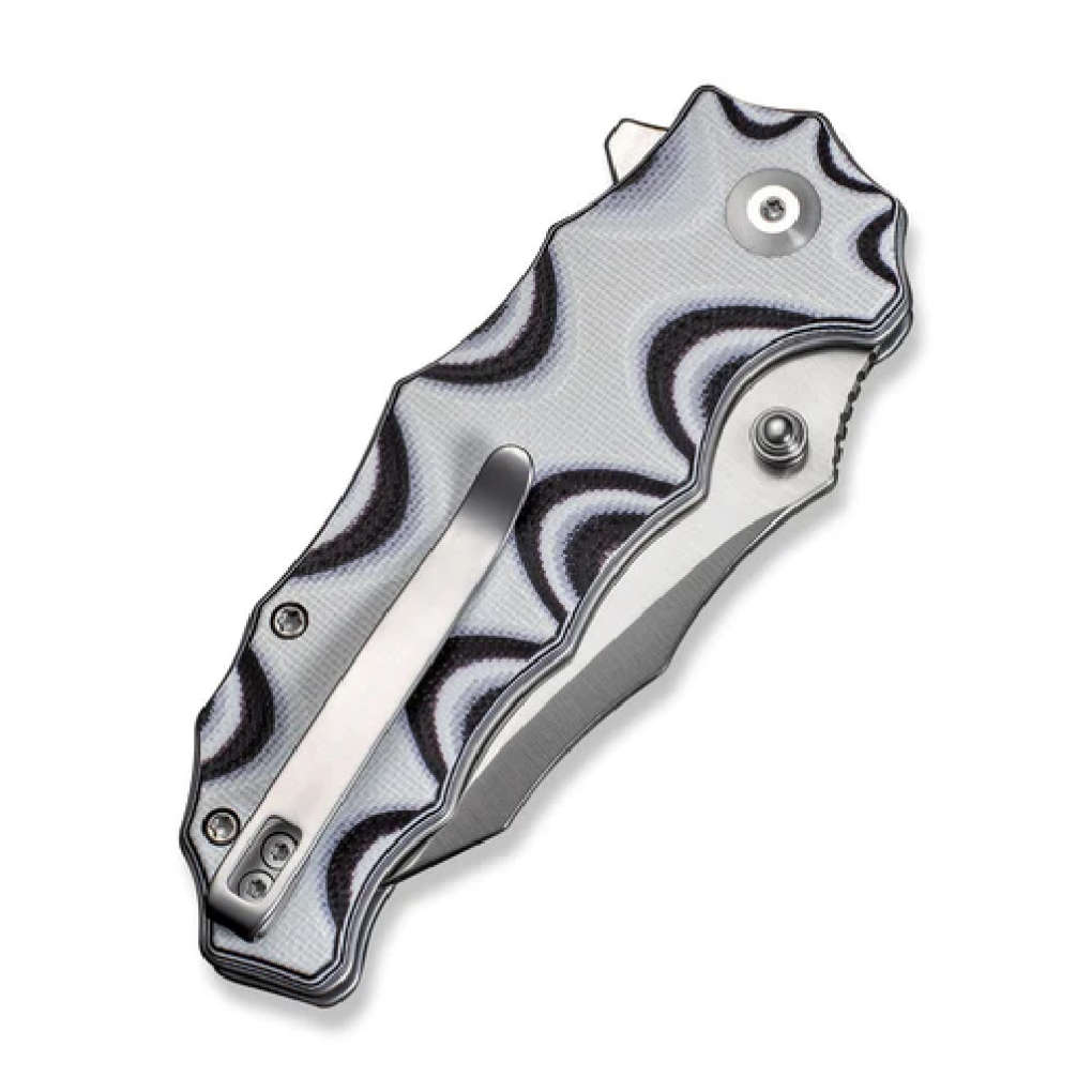 Civivi Natterjack Flipper & Button Lock Knife G10 Handle C24028-3