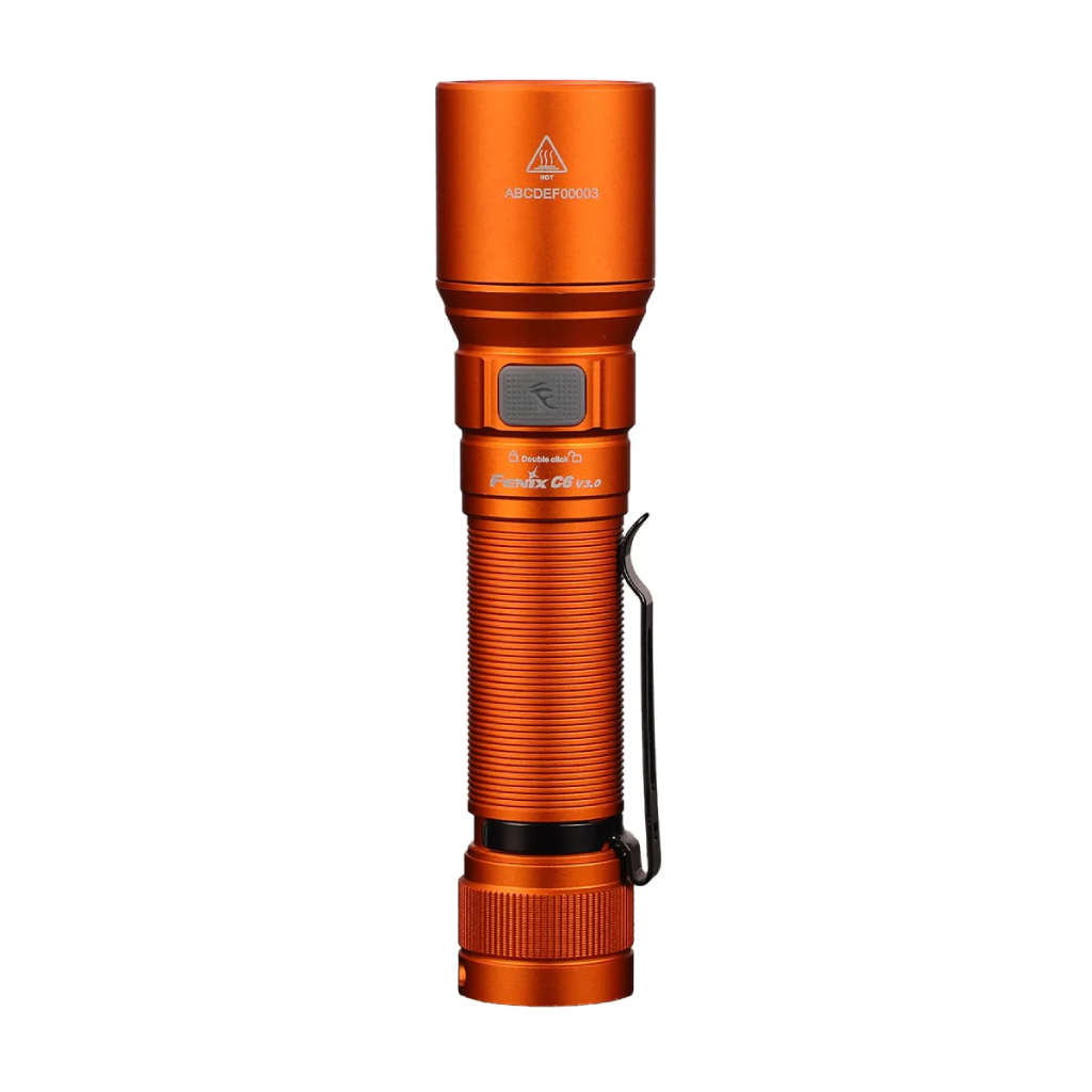 Fenix C6 V3.0 Led Flashlight Orange Limited Edition