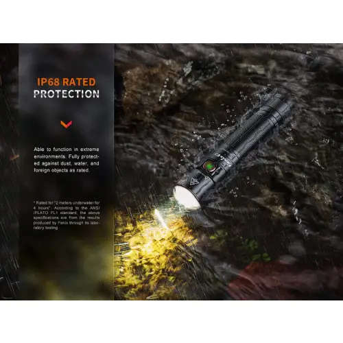 Fenix E35R LED Flashlight (Glacier Blue)