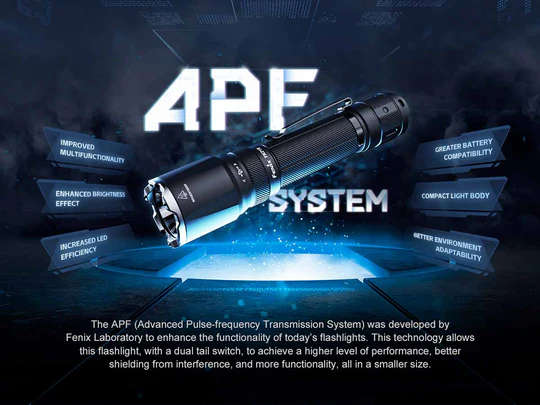 Fenix TK21R LED Flashlight (Black)  3600 Lumens Rechargeable Tactical Torch