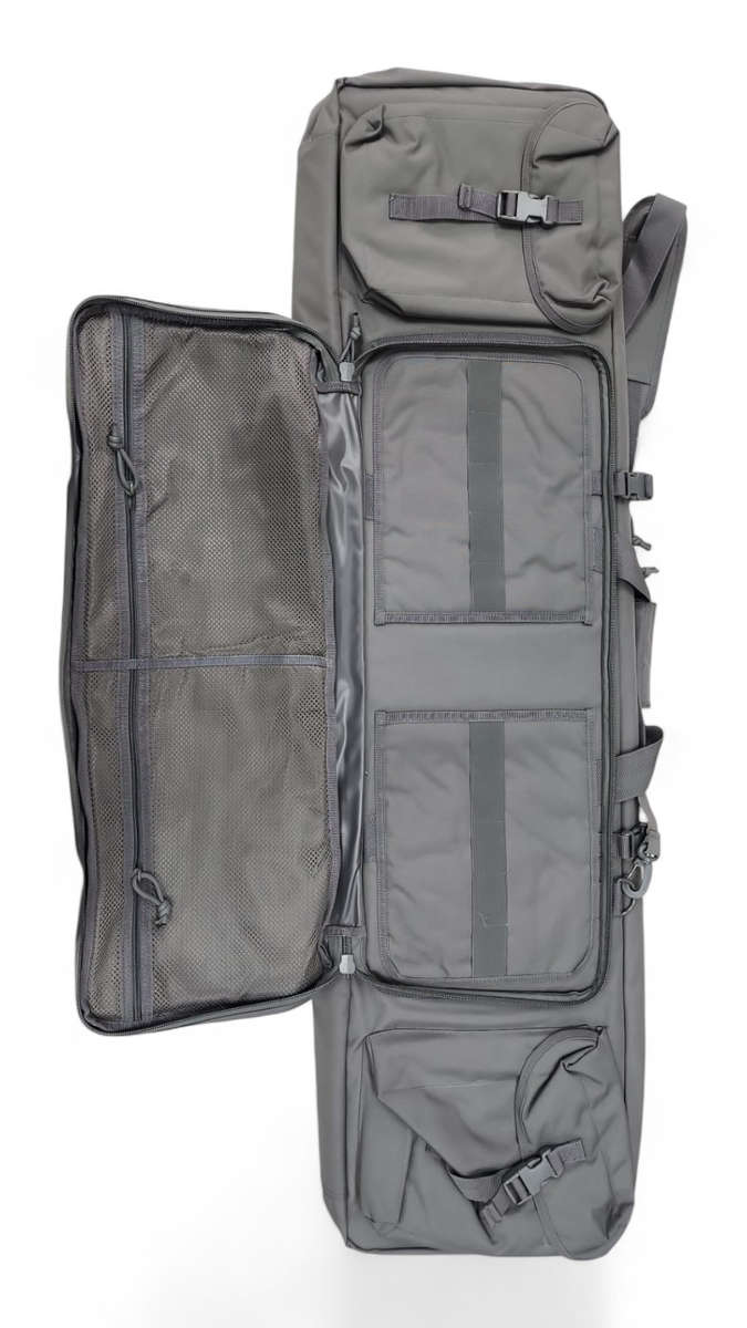 Ballistic Gun Case Backpack 130cm Grey  Tactical Rifle Carry Backpack FAS10-4B