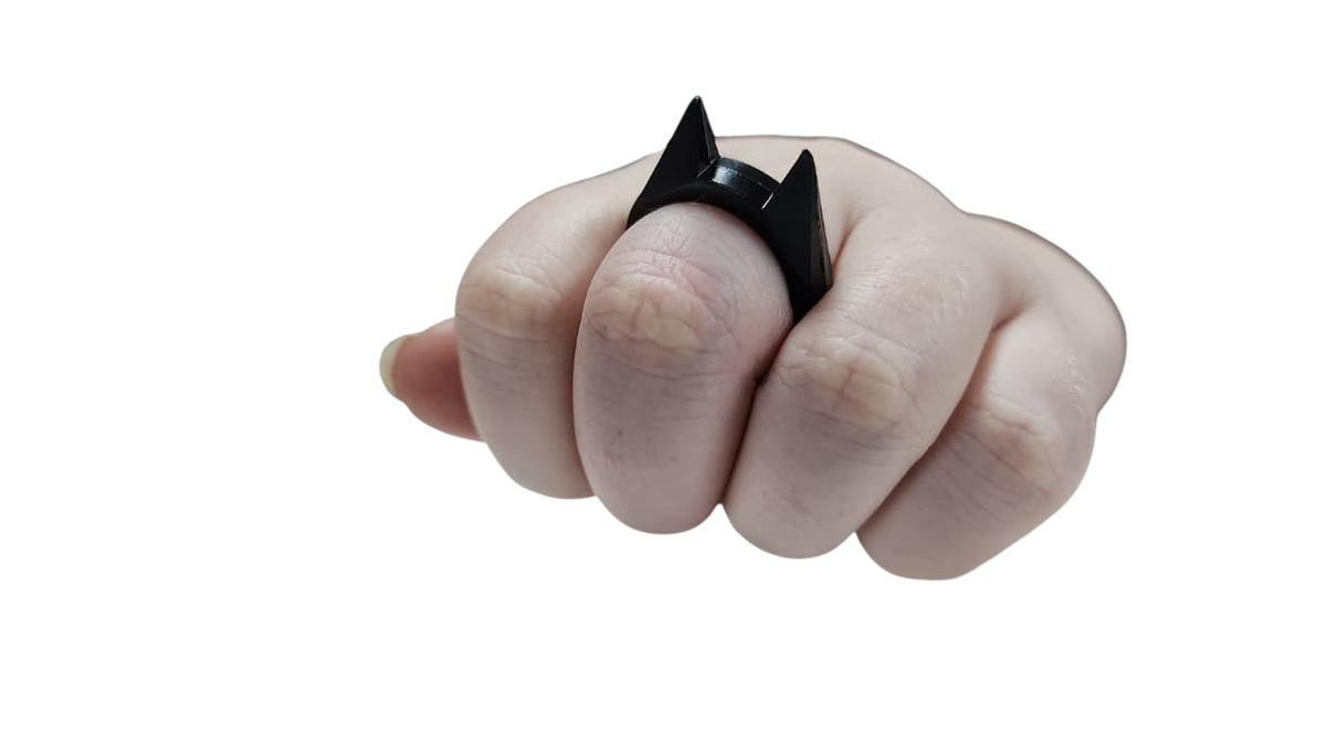FAS7-5 Cat Ear Self Defence Ring