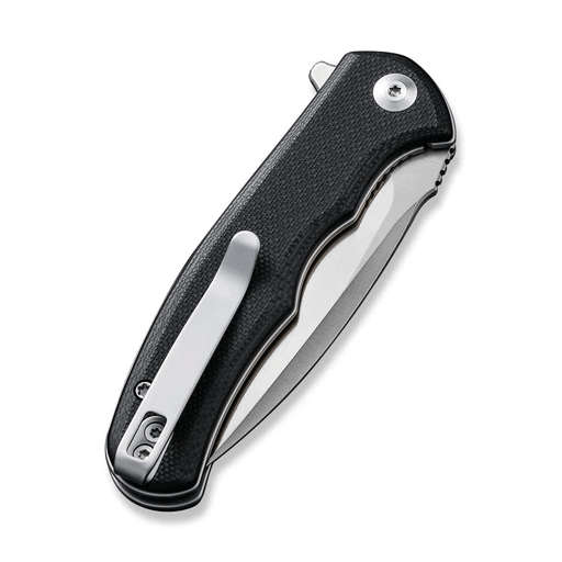 Civivi Mini Praxis Folding Knife C18026C-2  D2 Blade, Black G10 Handle
