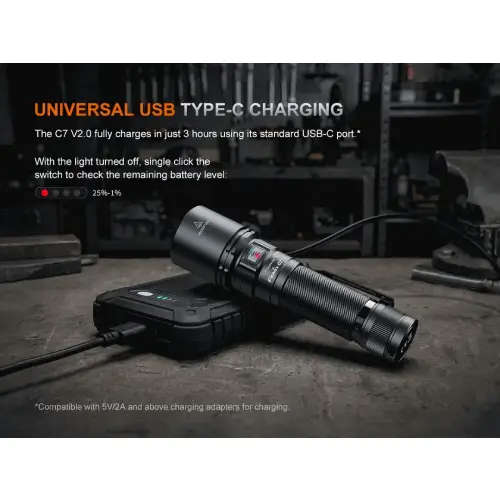 Fenix C7 V2.0 LED Flashlight