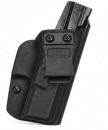 R&F Holster CZ P-07 IWB Kydex Holster  Black  Right Hand (RF-KIP07A)
