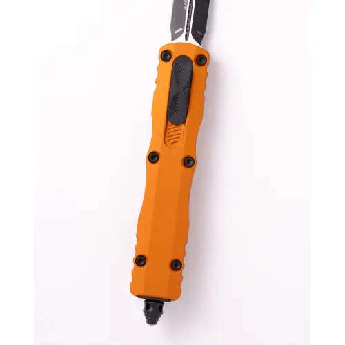 Microtech Dirac D/E Black Standard Orange Tangerine - 225-1OT