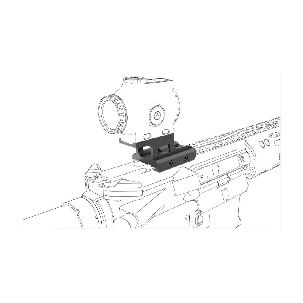 Vector Optics Rum High Cantilever Riser Mount-SCPSM-03