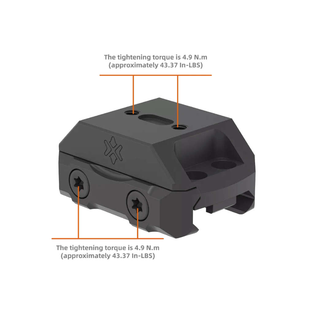 Vector Optics SCRA-75 VAS Picatinny Low Mount for Modular Pistol Footprint Optics