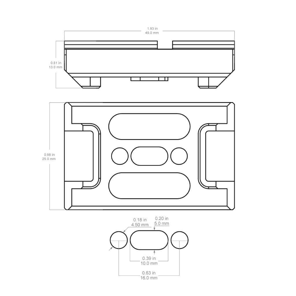 Vector Optics SCRA-VOD1 VAS VOD Footprint Adapter