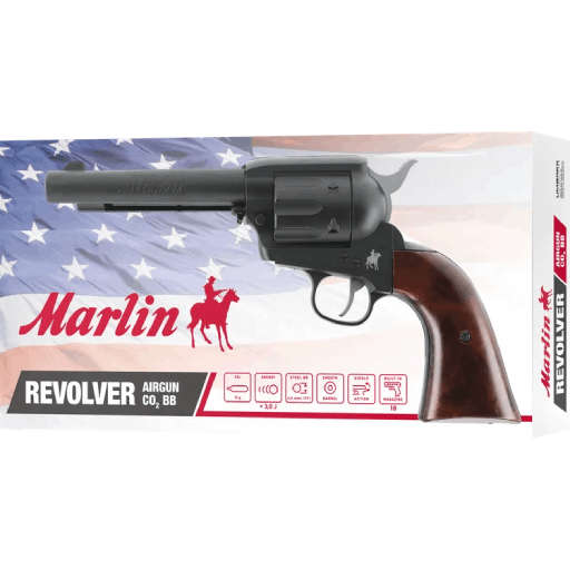 Umarex Marlin Revolver 4.5mm BB CO2 Revolver Black 5.8444