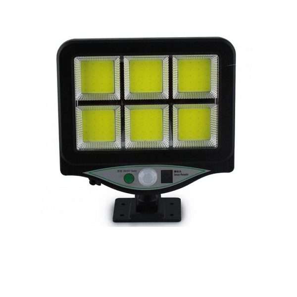 PM-277 Solar Powered 6 Cob Wall Light With Motion Sensor