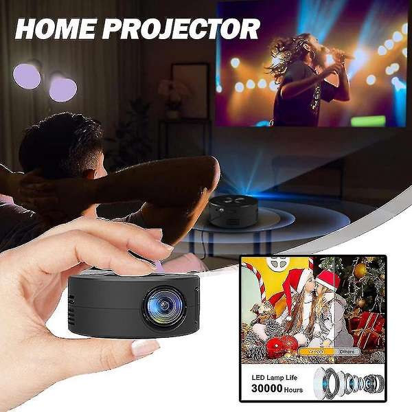 T200S LED Mini Projector