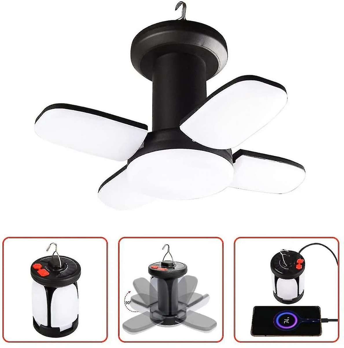 FA-Z03-2T Solar Powered Foldable Leaf Light