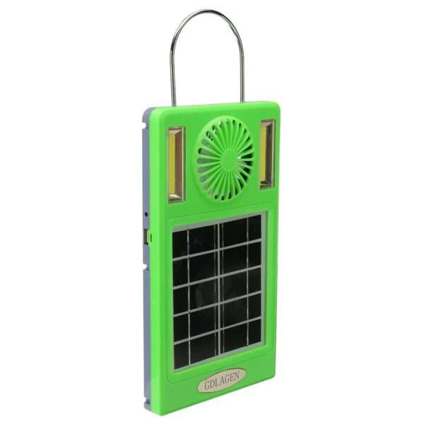 FA-GB007 Solar Powered Emergency Light Bulb With Mini Fan