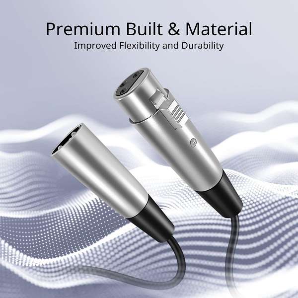 SE-L146 Audio Cable 3Pin XLR Male To Female 3M