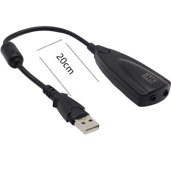 SE-L223 7.1 USB 5HV2 External Sound Card