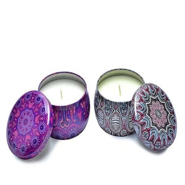 Duffin BL-60029 Duffin Aroma Tin Cup Scented Candle Pack of 12