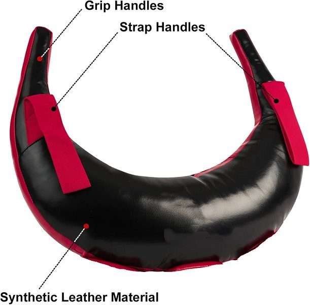 183955 Leather Training Bag For Weightlifting