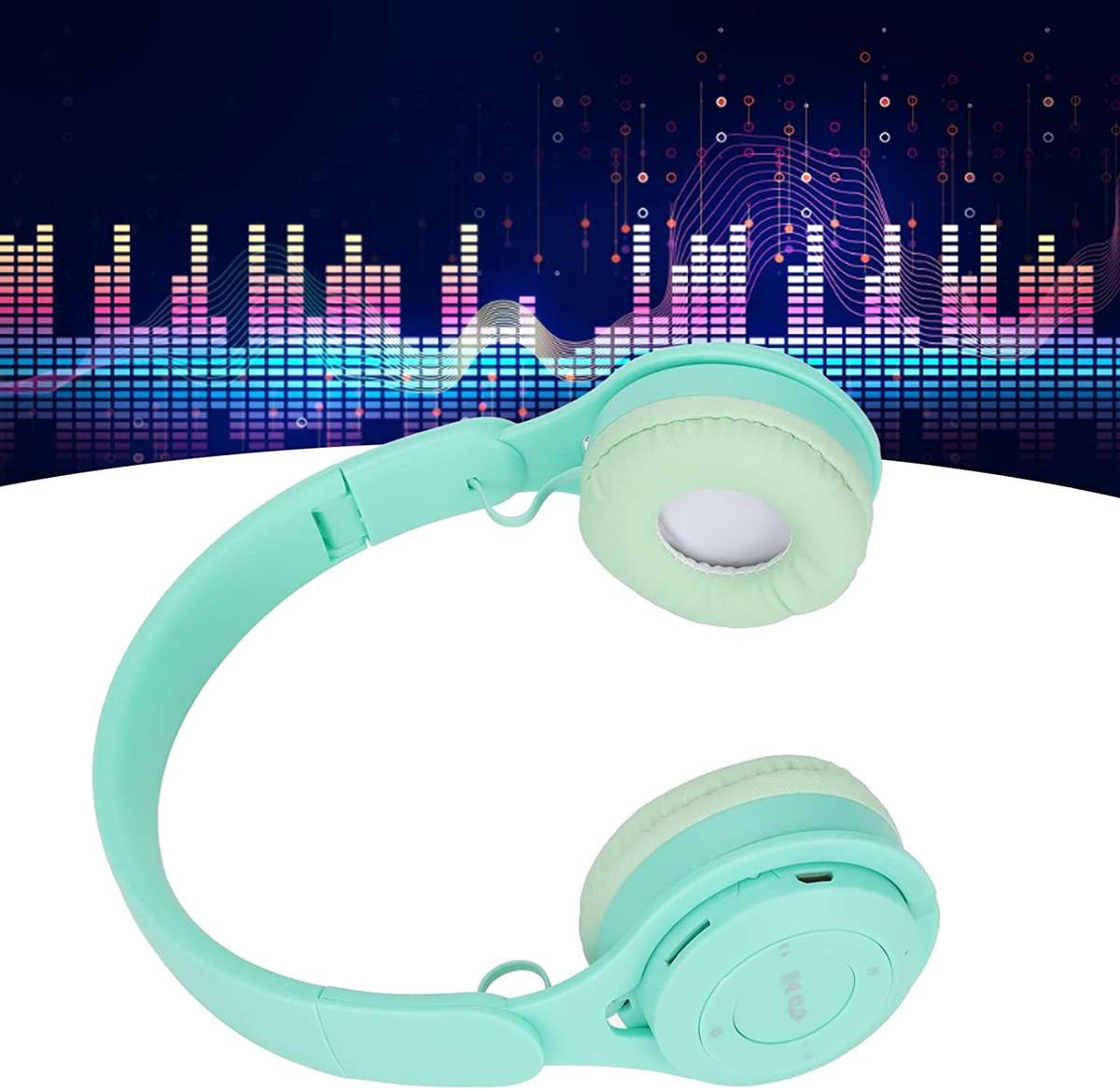 P47 Foldable Bluetooth Headphones With Micro SD Card Slot