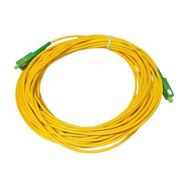 SE-L235 Network Fibre Optic Patch Cord Cable with green SC/APC Connectors 20m