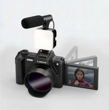 DC101 4 in 1 DSLR View Finder Flip Mirrorless Camera