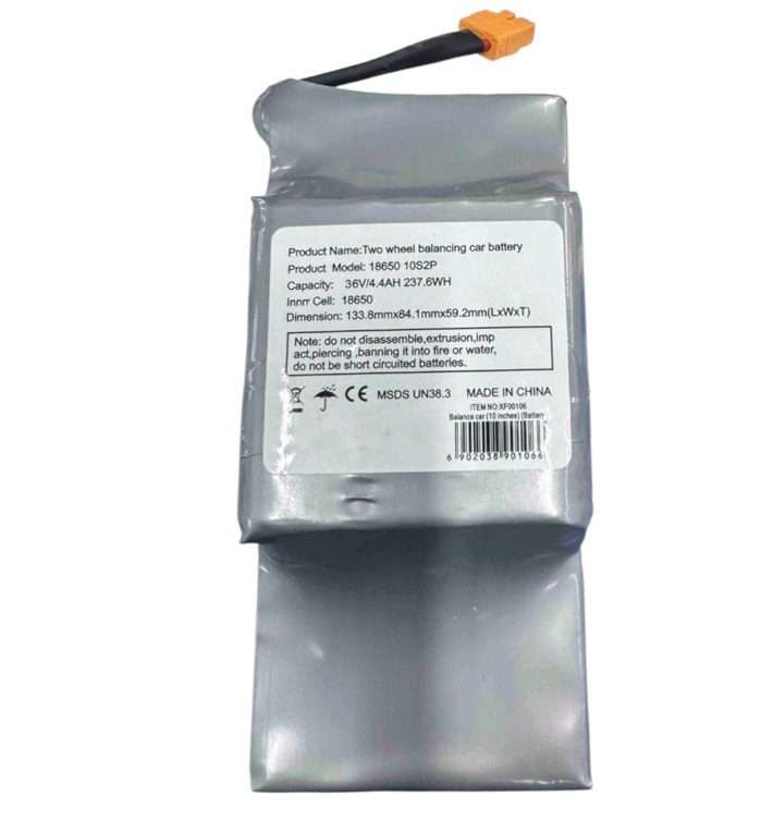 XF00106 Battery for 10 Inch Hover Board 133.8mm x 84.1mm x 59.2mm