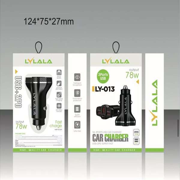LY-013 Lylala 78W Fast Car Charger