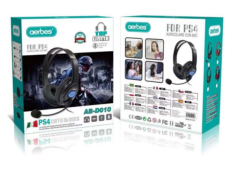 Aerbes AB-D010 Wired Gaming Headphone