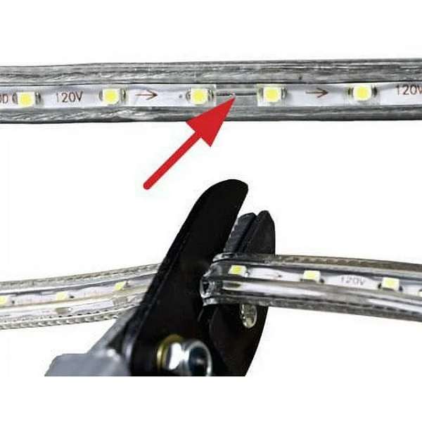 AB-Z845-R Aerbes 220V Red Light 5050 Single Core Strip Light  6MM 100M