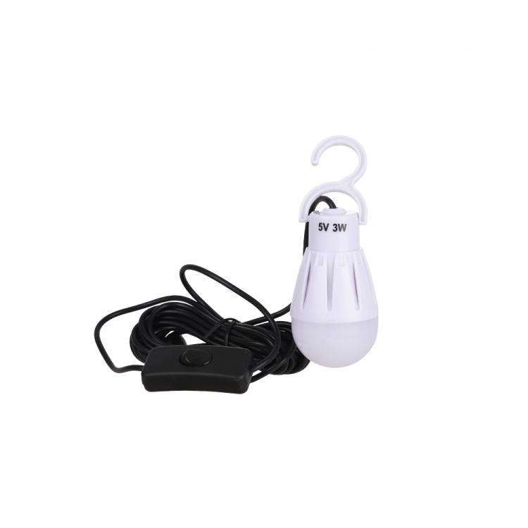FA-T03 Multifunctional Rechargeable Solar Powered Speaker Light With 3 Bulbs